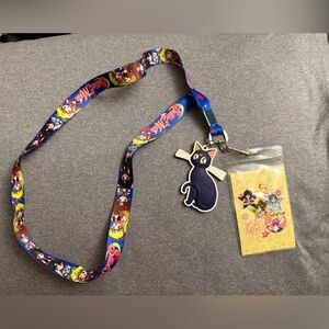 Sailor Moon Lanyard Lot – Anime Collectible Accessories (2)